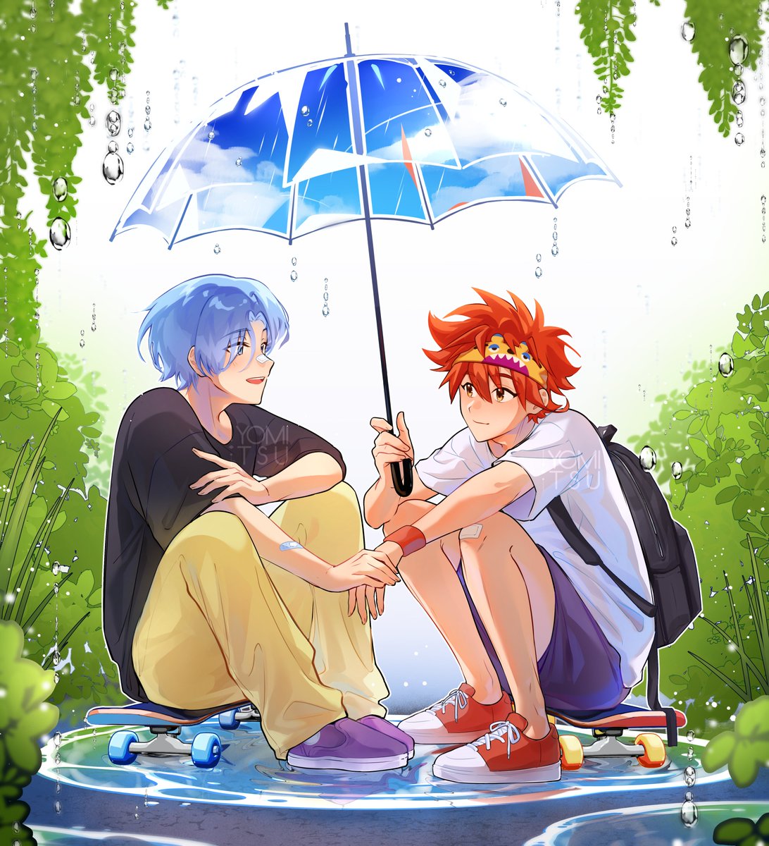 yomitsuu's tweet photo. finished my renga standee ☔️❣️
#sk_8 #エスケーエイト #SK8THEINFINITY https://t.co/YPiRXp1uaO