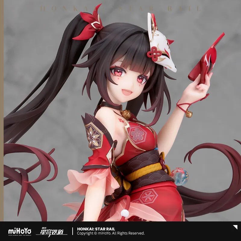 MianBaiYingHua's tweet photo. 【崩壊:スターレイル新商品予告💫】
花火1/7フィギュア登場！
8月5日21時より予約開始！ぜひお見逃しなく！ https://t.co/znCTMVVej2