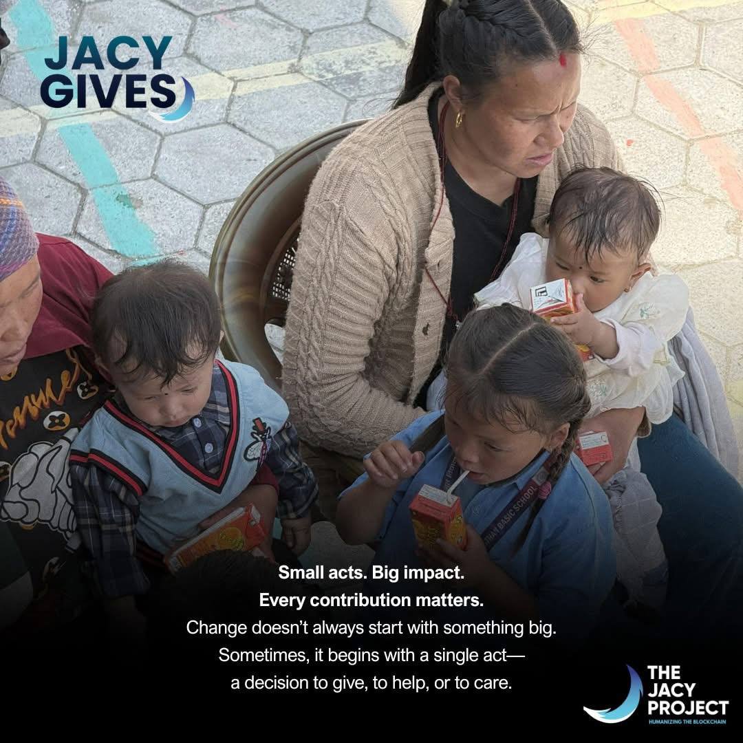 dah_lyricist's tweet photo. They say: 'drops of water is what becomes a river', a single act from one, two &amp; more can go a long way.
Giving, Caring &amp; Sharing can be compared to building blocks that keeps rising till it gets to the top.

@TheJacyProject we don't just build, we extend helping hands to others. https://t.co/kAezeCohxe