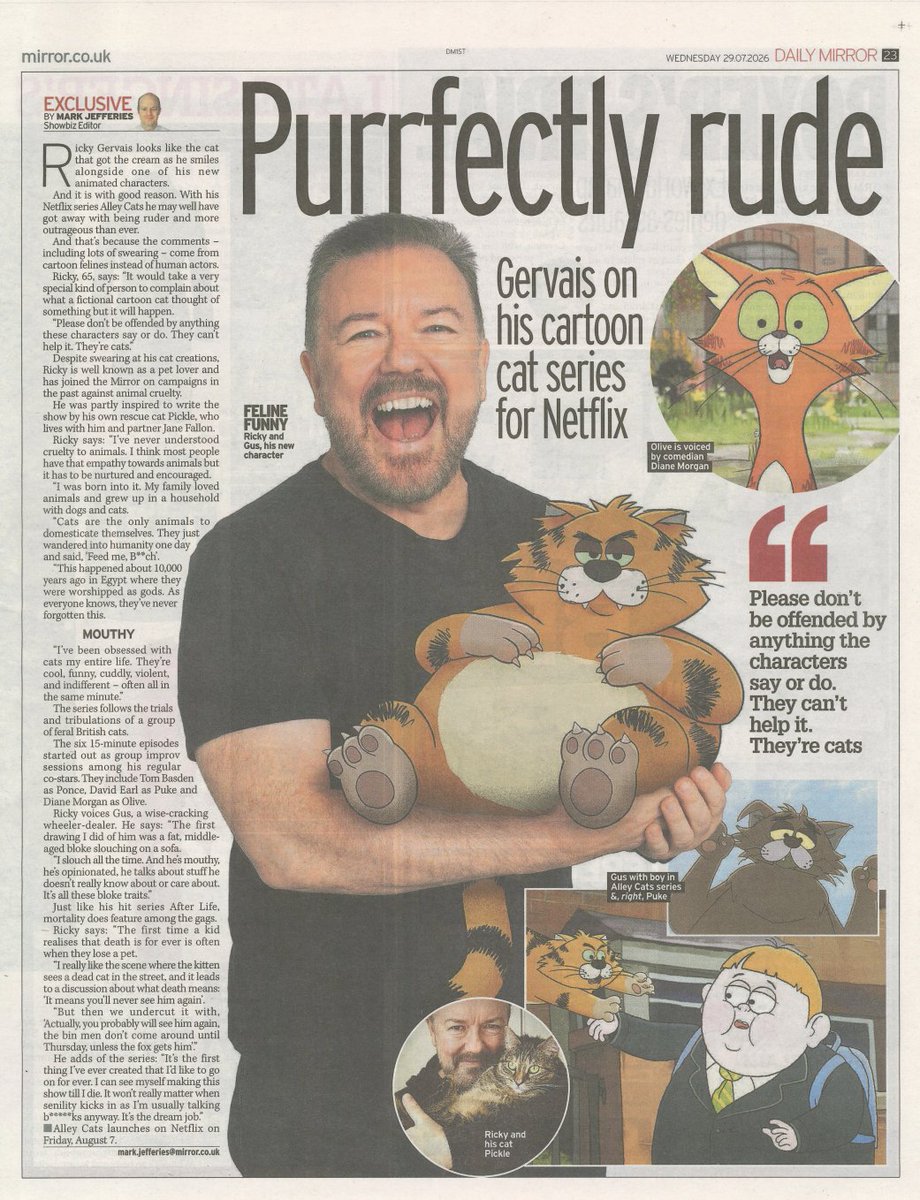 rickygervais tweet picture