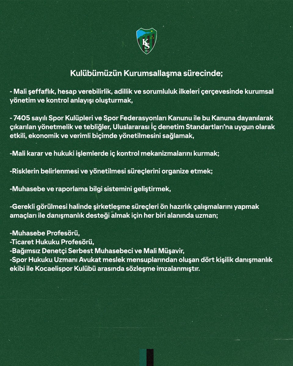 Kocaelispor tweet media