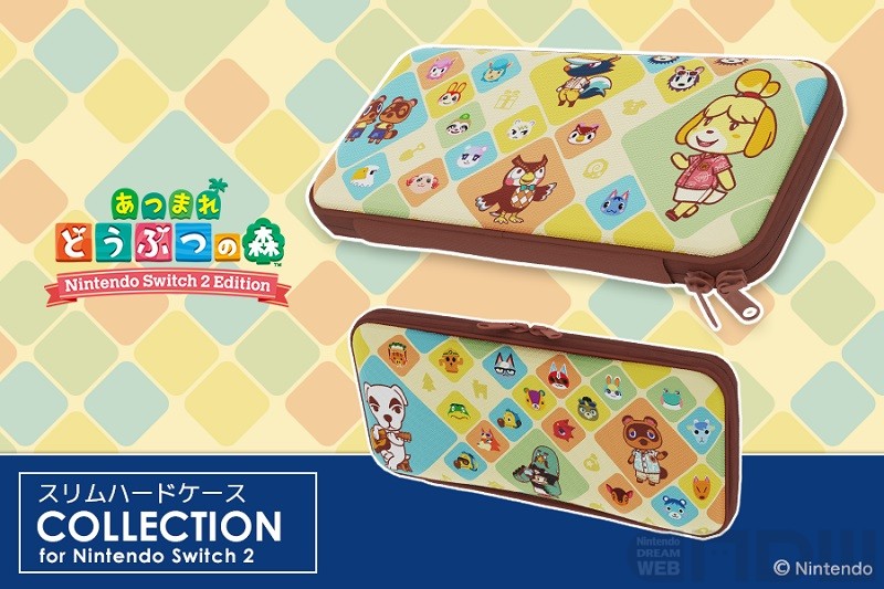 NDW_info's tweet photo. 【グッズニュース】キーズファクトリーより『あつまれ どうぶつの森』Nintendo Switch 2 用 アクセサリーが発売中
https://t.co/MHp1HLAsNT

フロントカバー、スリムハードケース、カードポッド、カードパレットなど5種のアイテムが7月25日より発売中です https://t.co/6vTDUu2dj2