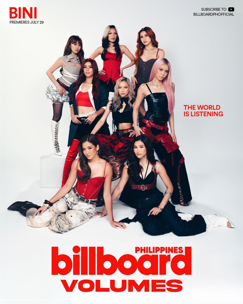 BiniGwenOFC's tweet photo. Attendance Check!

Reply "BINI x Billboard" with the tags

BINI BACK ON BBPH VOLUMES

#BBPHVolumesWithBINI
#BINIxCokeStudio10
#BINI @BINI_ph https://t.co/JFu2VsGI0h
