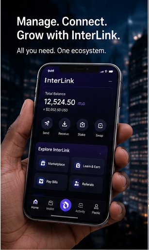 SaveMoney_90's tweet photo. 📱 One ecosystem. Endless possibilities. Discover how InterLink connects innovation, digital tools, and real-world utility.

#InterLink #ITLG #ITL #Crypto https://t.co/gfRQS1MxiF