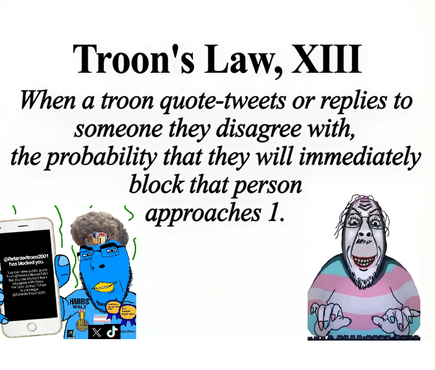 GD44vh's tweet photo. Troon's Law XIII https://t.co/gtc9SoLFWn