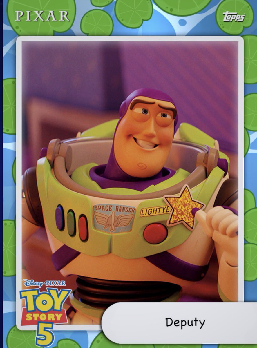 cowgirlamanda95's tweet photo. Toy Story 5 Topps cards! 

#toystory5 #jessietoystory #buzzlightyear #woody #jessie https://t.co/3BKuX2xmW6