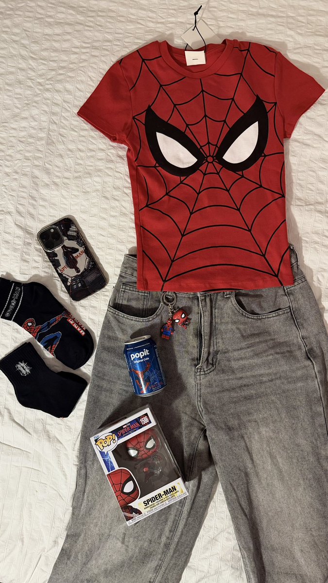 sarrki0's tweet photo. how I’m pulling up to spiderman brand new day 🕸️ https://t.co/UaVslHCRNb