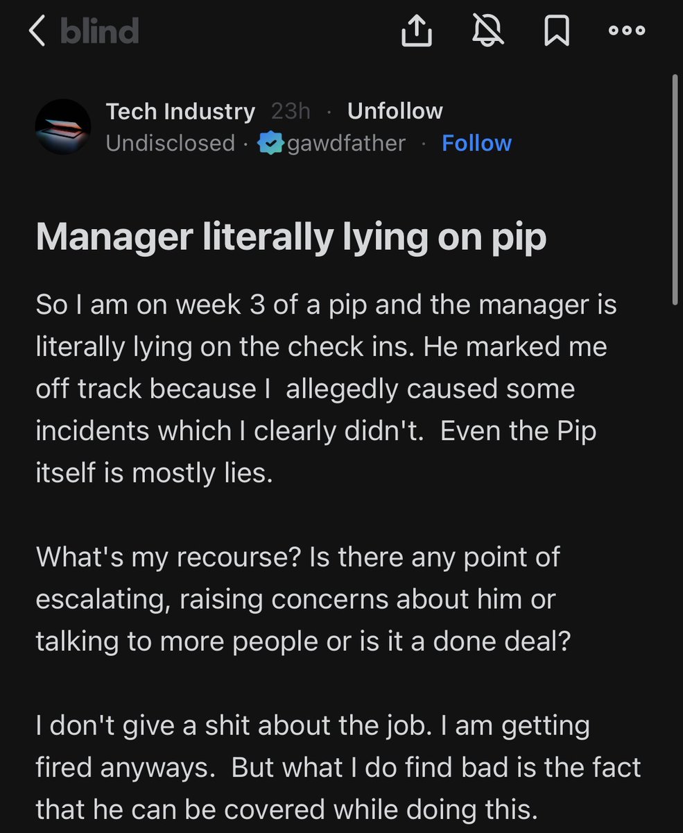 Joinblindindia's tweet photo. Manager accused of lying throughout PIP process. https://t.co/JS8ygxsfiD