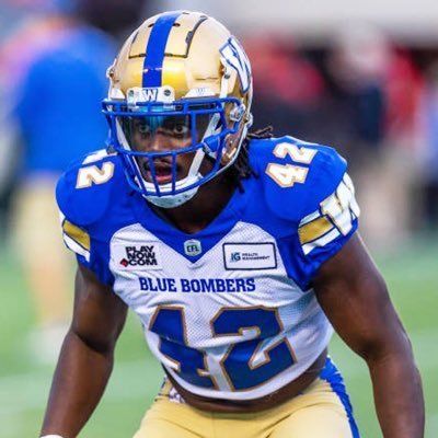 BomberAlumni's tweet photo. HBD to @Wpg_BlueBombers Alumni Steve Pelluer (QB 1995), Keith Woodside (RB 1994-95), Terry Karg (QB 1998), Jose Davis (QB  2000-01), Kenbrell Thompkins (SB 2018), Souleymane Karamoko (LB/S 2022) &amp; #GreyCup Champ Rasheed Bailey (SB 2019-2023). Have a great day! @CFL_Alumni https://t.co/YvtClCq5pY