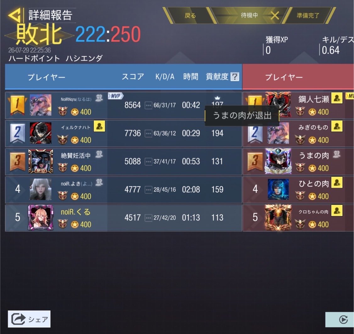 NoiR_B_codm's tweet photo. 7/29  22:00
すき家  @sukiyacodm  様
0-4  lose https://t.co/nElUF3Fyrc