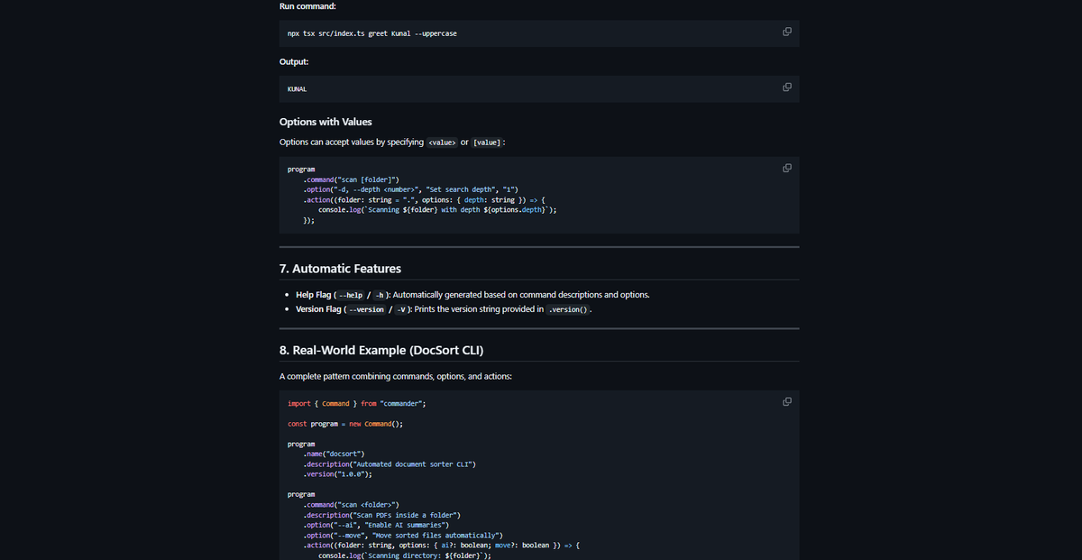 Kunal_Sambyal's tweet photo. found 700+ PDFs in my phone. I decided to build an automated AI PDF Cleaner using Node.js. 
learning to make it happen:
-commander &amp; chalk for terminal UI
-pdfjs for document parsing
-@google/genai for AI processing

@backend @Nodejs https://t.co/DQnbhopgri