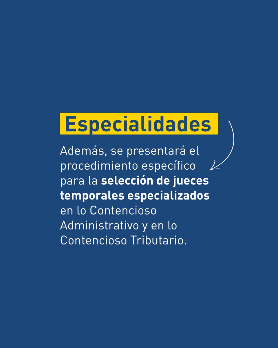 Consejo de la Judicatura tweet media