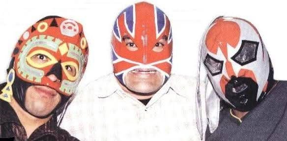 sangreazteca4's tweet photo. Esta fue la primeria tercia/grupo al que pertenecí en mi carrera. Nos llamábamos la triple alianza!
Sangre Azteca, Rammstein y Hooligan! 🇲🇽 🏴 🇩🇪
#SangreAzteca #PoderMexica #LuchaLibre https://t.co/EEblepRuQ5