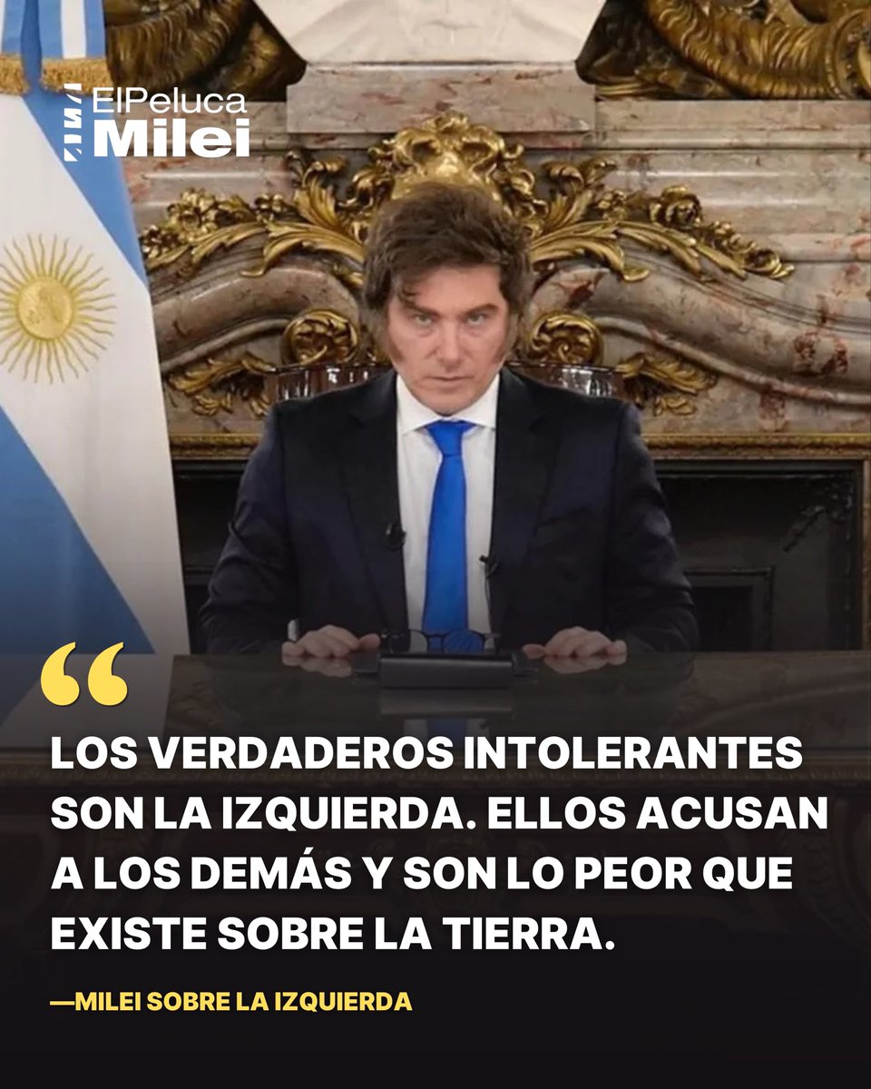 ElPelucaMilei's tweet photo. Después te dicen que “el amor vence al odio” https://t.co/YDCNr4BLLJ