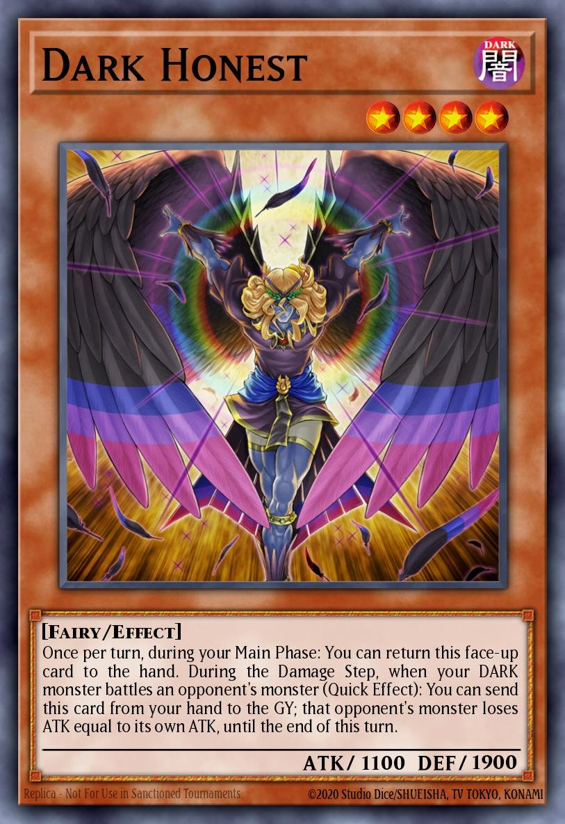 every_ygocard's tweet photo. Dark Honest https://t.co/oFzVrQM1ks