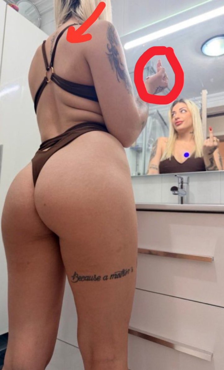 tuVozEspanola's tweet photo. ESTÁ ES UNA DE LAS FOTOS FILTRADAS DE LA MADRE QUE DICE QUE VA A DENUNCIAR A TODOS LOS QUE COMPARTAN FOTOS DE LAS NIÑAS AGRESORAS DE MOGUER (Huelva) 

Sacada de su OnlyFans, hacedle saber a toda España la clase de madre que es. no solo se vende, si no que defiende agresiones🐷🦊 https://t.co/lcTYR0Kapa