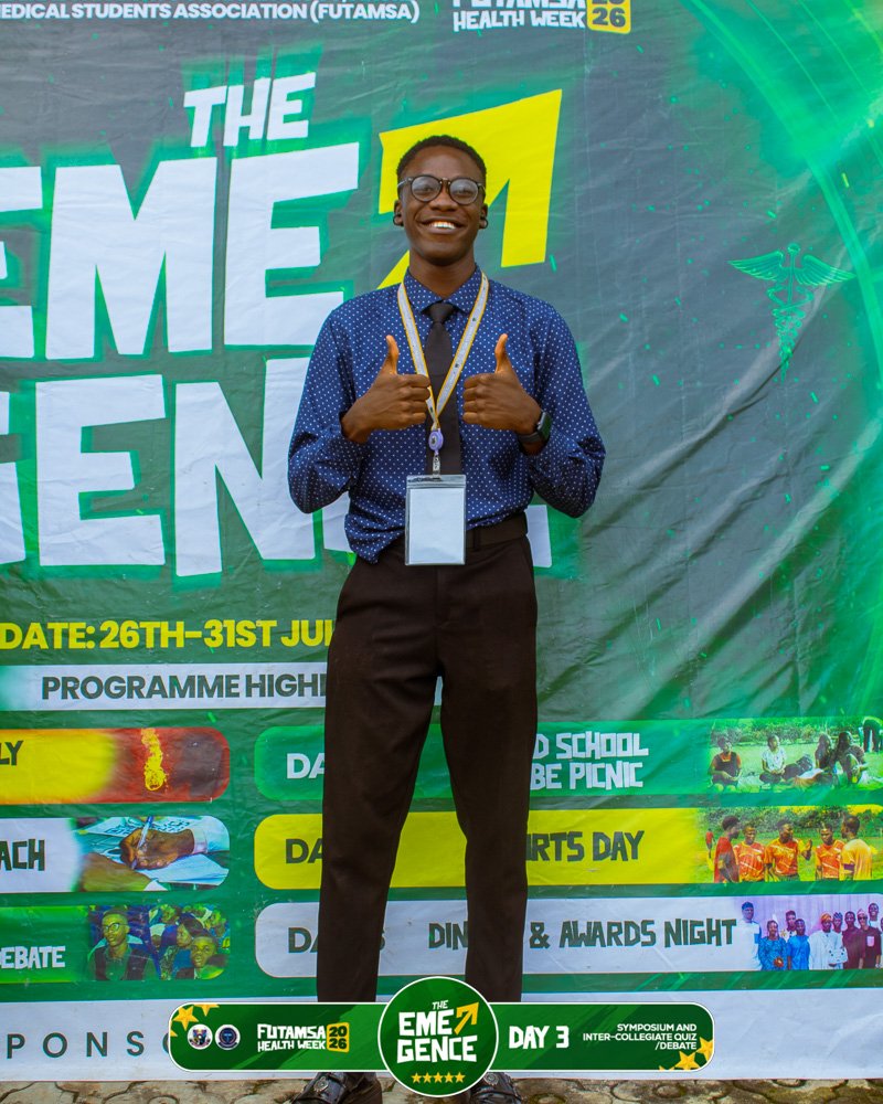 TheMorakinyo's tweet photo. Day 3
#FutamsaHealthWeek
#TheEmergence. https://t.co/KCSgx9qiYG