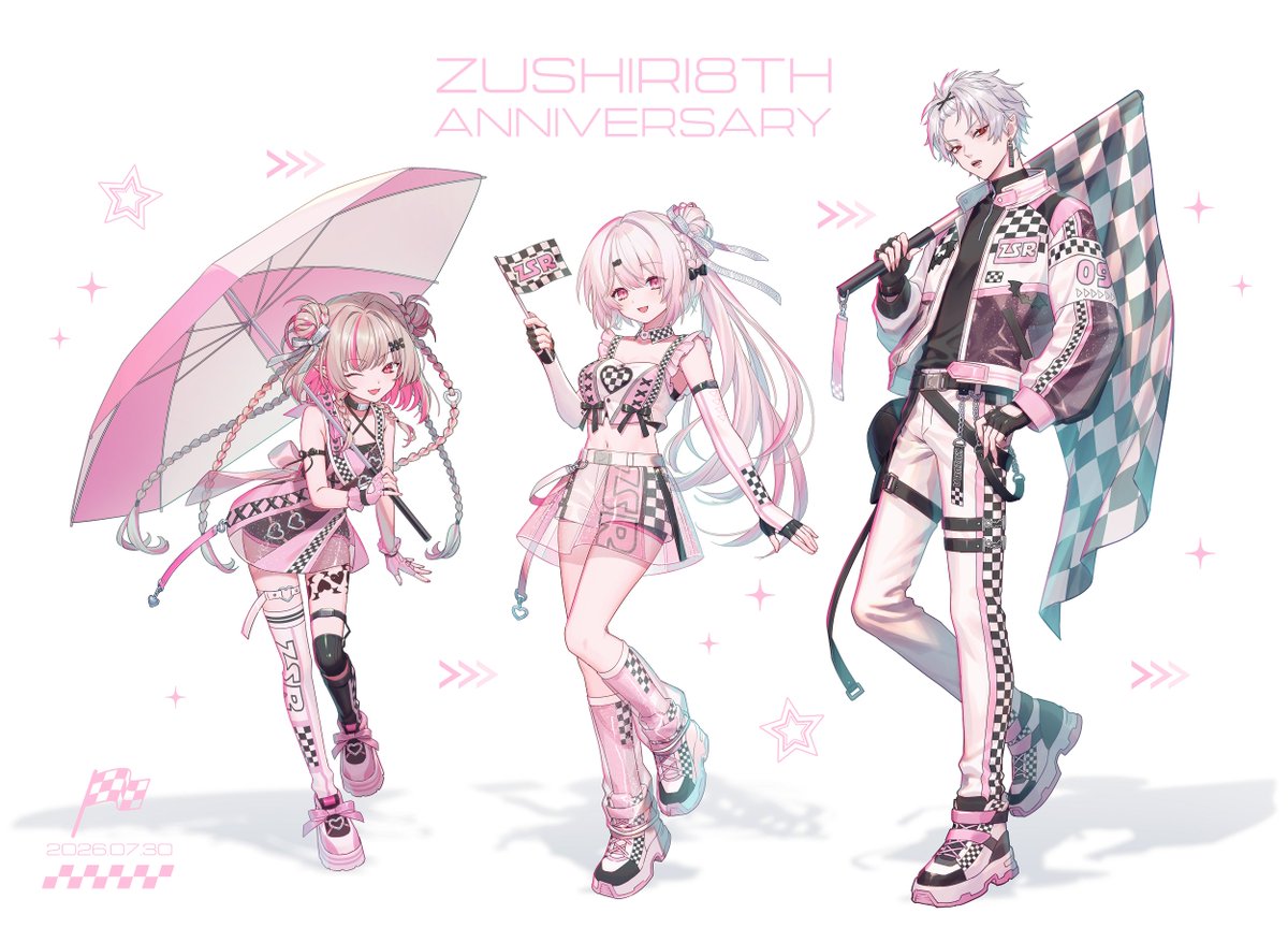 nihane7777's tweet photo. ※捏造衣装
#ずしり8周年 #KuzuArt #しいなーと #りりむとおえかき https://t.co/FhQNXagbtO