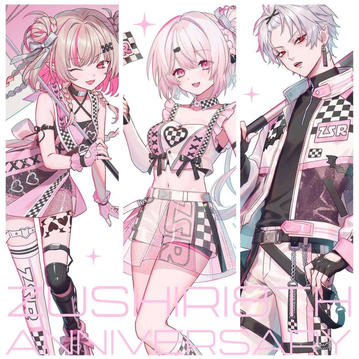 nihane7777's tweet photo. ※捏造衣装
#ずしり8周年 #KuzuArt #しいなーと #りりむとおえかき https://t.co/FhQNXagbtO