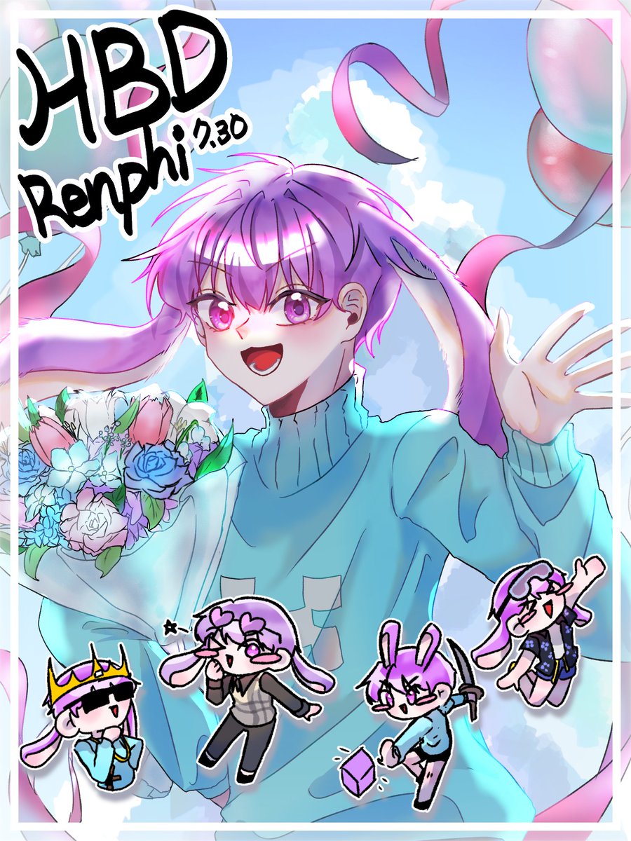 eatingsoli's tweet photo. #HAPPY_RENPHI_DAY
생일 축하해 렌치야❤️
🐰🎂🎉 https://t.co/5vJdJixJ4S