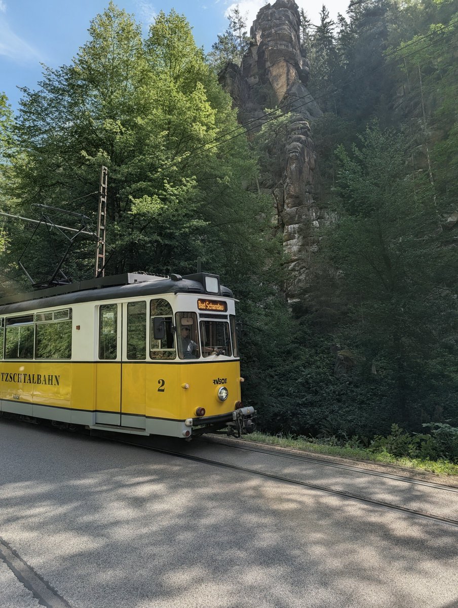 Dohnaer's tweet photo. Mit dem Rad von Schandau ins Khaatal und über Hrensko Retour. Beeindruckend wie die jungen Birken das alle Brandwunden überwachsen haben. Alles tief grün. https://t.co/7WzZ8WjEtQ