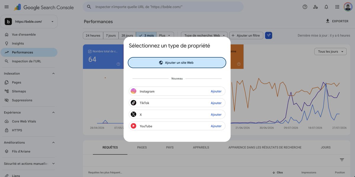 Timseo_'s tweet photo. je ne sais pas de votre côté, mais je peux ajouter mes réseaux sociaux dans la Google Search Console à partir d'aujourd'hui, et c'est ouf !

Google nous envoie un message très très clair : le SEO des 20 dernières années ne sera rien comparé à ce qui arrive.

Bref, c'est maintenant que tout se joue.