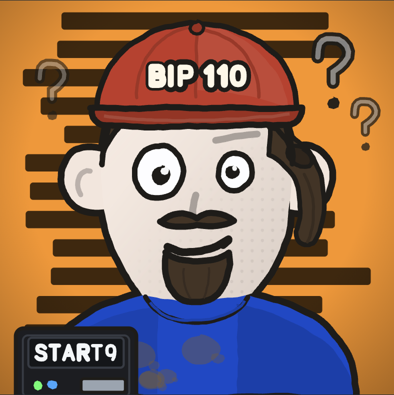 mikeinspace's tweet photo. BIP 110 KNOTHEADS https://t.co/IUAefMO83s