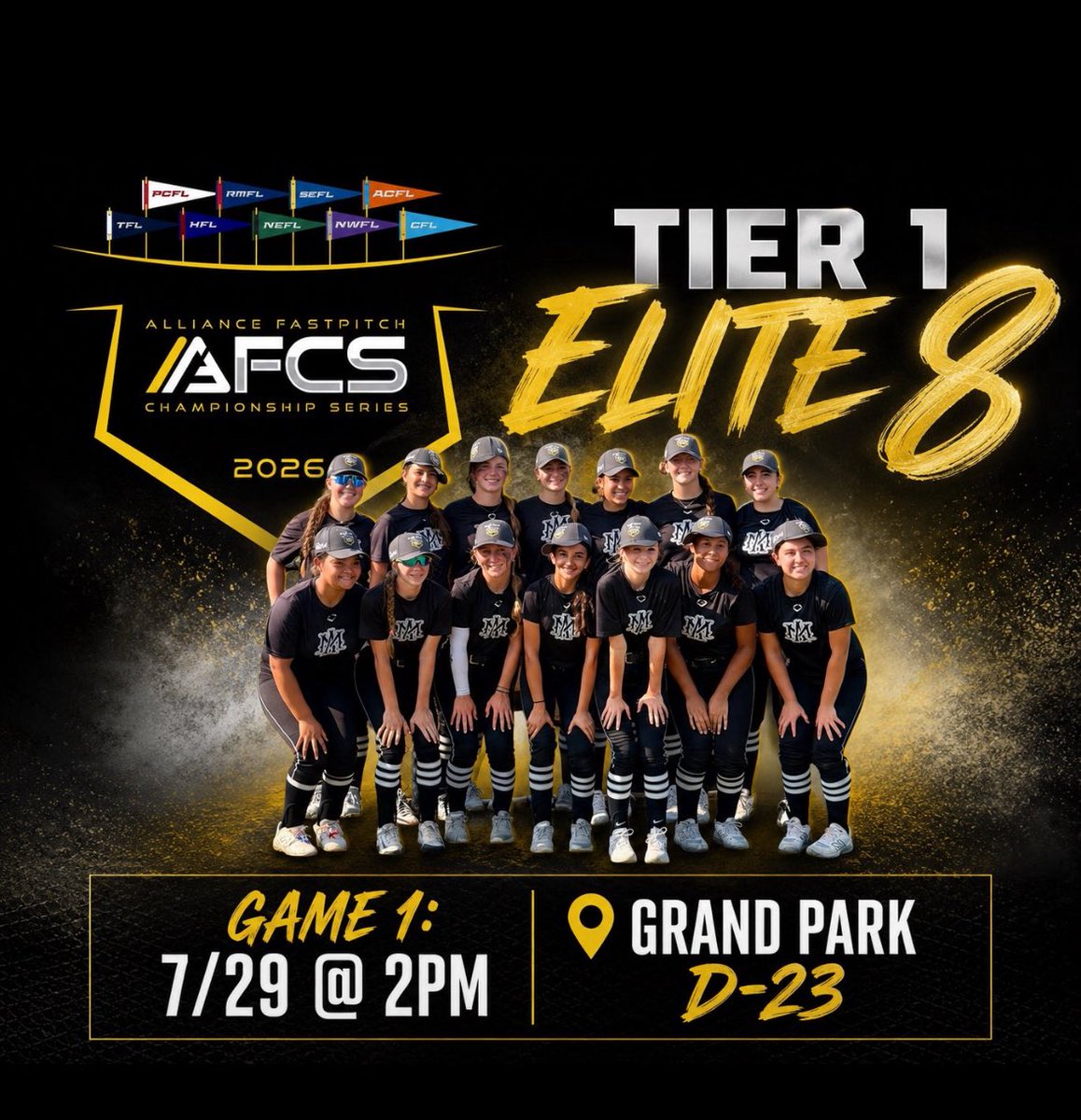 kendallpeel2029's tweet photo. So proud of our team securing Tier 1 Elite 8!! Next game today at 2:00 p.m.
#elite8 #notdoneyet https://t.co/pvCiDDDfEZ