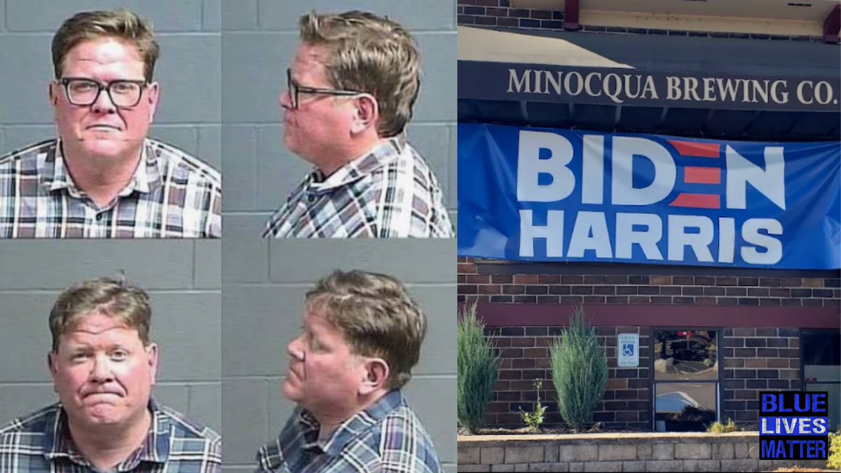 bluelivesmtr's tweet photo. Let's goooo!  Get woke, go broke!  Wisconsin just revoked the alcohol permit of the brewery owner who promised free beer when Trump d*es!!

Kirk Bangstad, owner of Minocqua Brewing Company, previously posted that he would give away free beer the day President Trump d*es.  It was the latest in his ongoing string of violent enticements against conservatives.

The Wisconsin Department of Revenue has now revoked the company’s brewer’s permit, effective August 4, after seizing canned beer that was transported from Illinois without the required permits or payment of state taxes.

Bangstad has a history of legal trouble, including charges of criminal defamation, harassment, and disorderly conduct.

He has been interviewed by the FBI and Secret Service over comments related to violence against the president.

He is vowing to fight the revocation and claims politics is behind it. The state says the action is about repeated alcohol and tax violations.

A business owner who publicly celebrated the idea of the president’s death is now losing his license to sell alcohol. Actions have consequences.

#Wisconsin #MinocquaBrewing