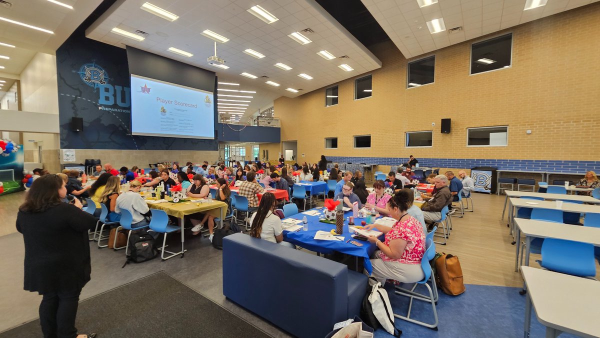 BrazosportISD's tweet photo. Today was the first day of our Teacher Induction Program as we welcomed our newest #GameChangers to the BISD family. A special thanks to Brazospointe Fellowship for kicking off the morning with a delicious breakfast! #BISDFamily #FromHereAnythingIsPossible https://t.co/fxFUVd9PeB