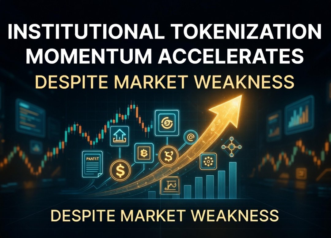 Dev_Mustee's tweet photo. Institutional Tokenization Momentum Accelerates Despite Market Weakness

Despite short term market volatility, institutional adoption continued to expand through new patent acquisitions, regulated tokenization platforms, cooperative blockchain initiatives, and stablecoin infrastructure partnerships. The trend highlights continued investment in blockchain infrastructure even as traders remain focused on macroeconomic uncertainty surrounding the Federal Reserve.