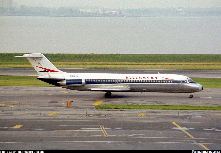 n194at's tweet photo. Allegheny Airlines
Douglas DC-9-31 N978VJ
LGA/KLGA New York LaGuardia Airport
August 17, 1977
Photo credit Howard Chaloner
#AvGeek #Airline #Aviation #AvGeeks #Douglas #DC9 #AlleghenyAirlines #LGA #NewYork @MD80com @edelweiss330 @LGAairport https://t.co/rhFPH2LlCG
