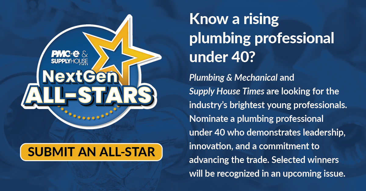 supplyht's tweet photo. Know a young professional driving innovation in the PHCP-PVF industry? Help us recognize the next generation of leaders!

Submit an All-Star: https://t.co/Px1Mo2nhmg https://t.co/dhaNpKt41B