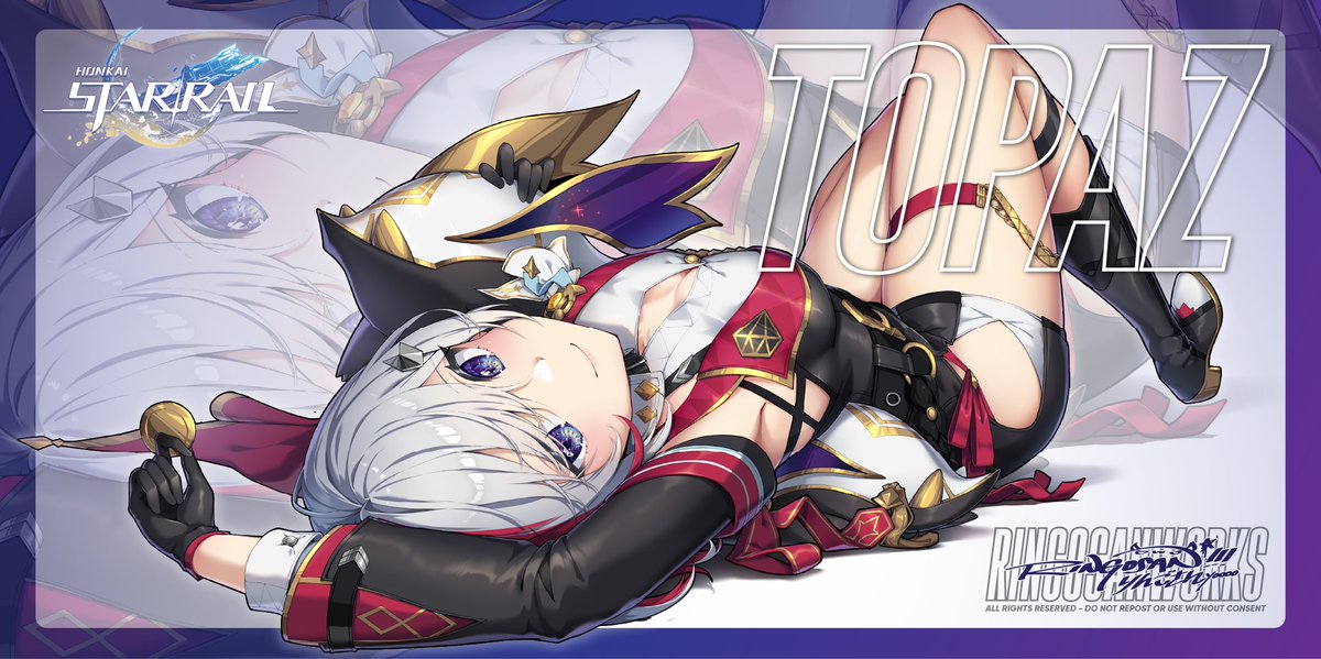 Ringosan_Works's tweet photo. topaz

#崩壊スターレイル　#honkaistarrail https://t.co/Gr9N8OMDt5