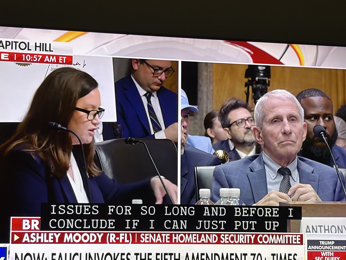 PIbaygurl's tweet photo. I think republicans have a rising star #fauci #prosecutefauci @AshleyMoodyFL https://t.co/pMFJoVkSKc