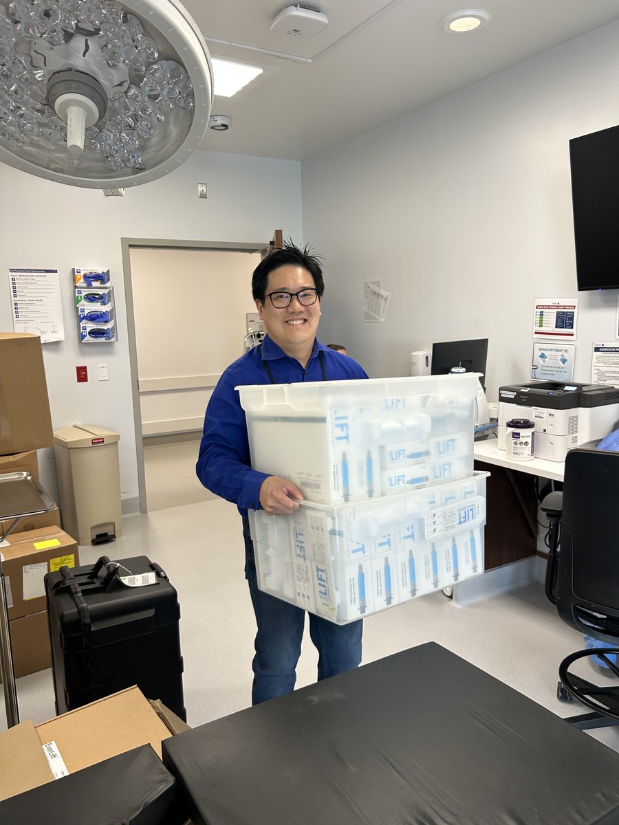 gi_laborie's tweet photo. Need a lift? Dr. Phillip Ge certainly did!

The Laborie GI team was proud to support the 6th Annual Transluminal and Third Space Endoscopy Workshop in Houston, Texas, where Dr. Ge served as one of two ESD workshop co-directors.

EverLift® served as the lifting agent of choice throughout the hands-on workshop stations, giving participants a firsthand look at what a high-performing submucosal lifting agent feels like in practice. Its 60-minute lift duration and dark blue coloration for margin delineation make it a reliable choice for complex resections.
 
Caution: US Federal law restricts this device to sale by or on the order of a physician. For complete instructions for use and other information, please refer to the insert accompanying each product or online at https://t.co/X249vrAdG8
 
#Laborie #ForDignityForLife #Gastroenterology #GI