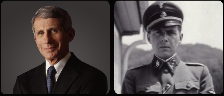 ArizonaJTG's tweet photo. Doctor Anthony Fauci is the modern day Doctor Mengele from the Holocaust. https://t.co/oEkXDjDwbW