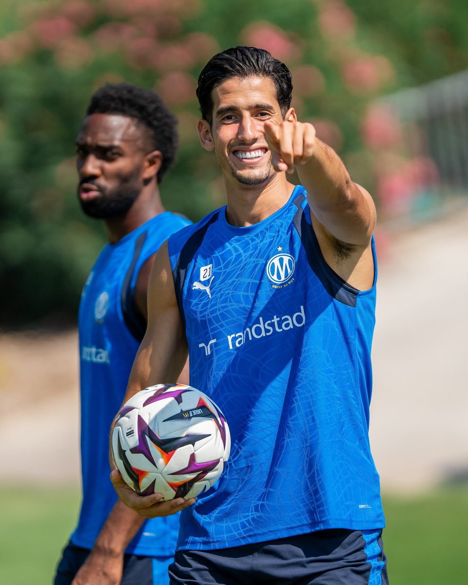 OM_Officiel's tweet photo. Nayef Aguerd 👀💪

#TrainingSession by @randstad_france https://t.co/90fHyLqLAC
