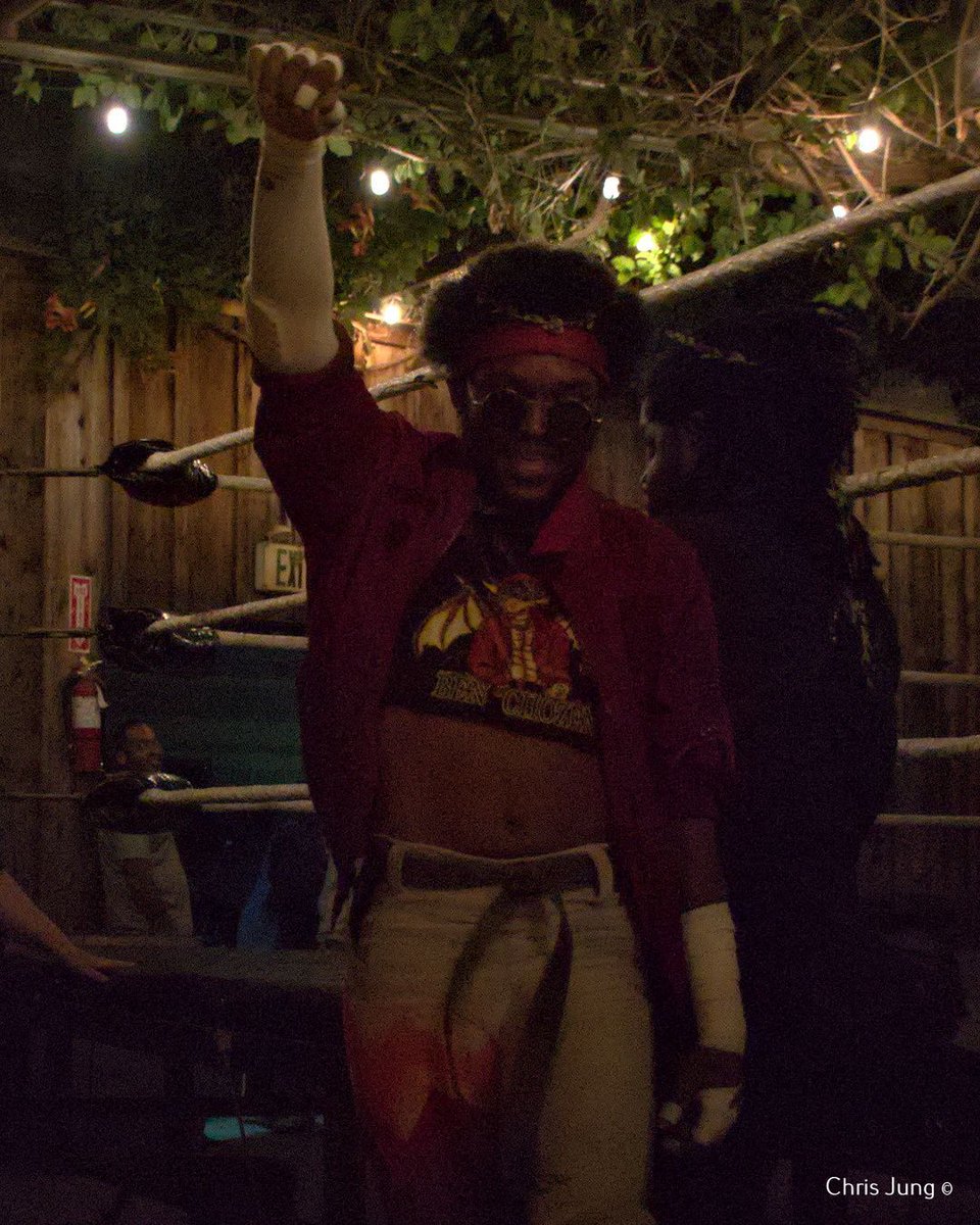 Rudo_Rampage's tweet photo. Ben Chozen
#Hoodslam #SlamTown #wrestling   @hoodslam  @benchozen1 https://t.co/9uE1ff9bec