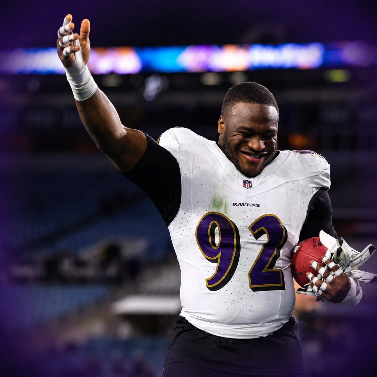 MySportsUpdate's tweet photo. Big news: #Ravens 2x Pro Bowl DT Nnamdi Madubuike has been activated off PUP and is set to practice today for the first time since Week 2 of last season when he suffered a neck injury that some thought could be career-threatening https://t.co/NRu7L9cdGv