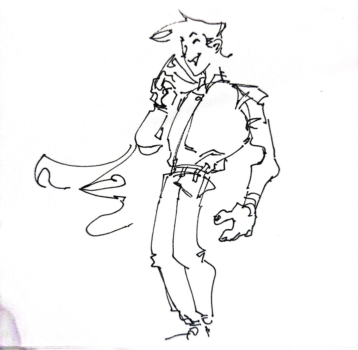 _JUUNEBUG's tweet photo. how it feels to draw on paper after so long https://t.co/hVmbhsAam5