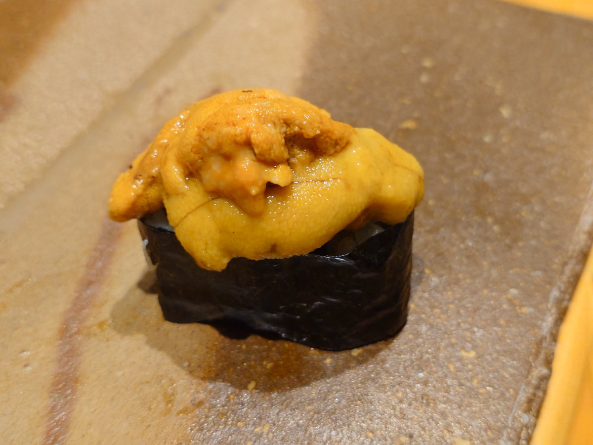 watasan1's tweet photo. あんまりウニのこと好きじゃなかったけどこれは美味しく食べることができました。 https://t.co/Isd6TadZgw