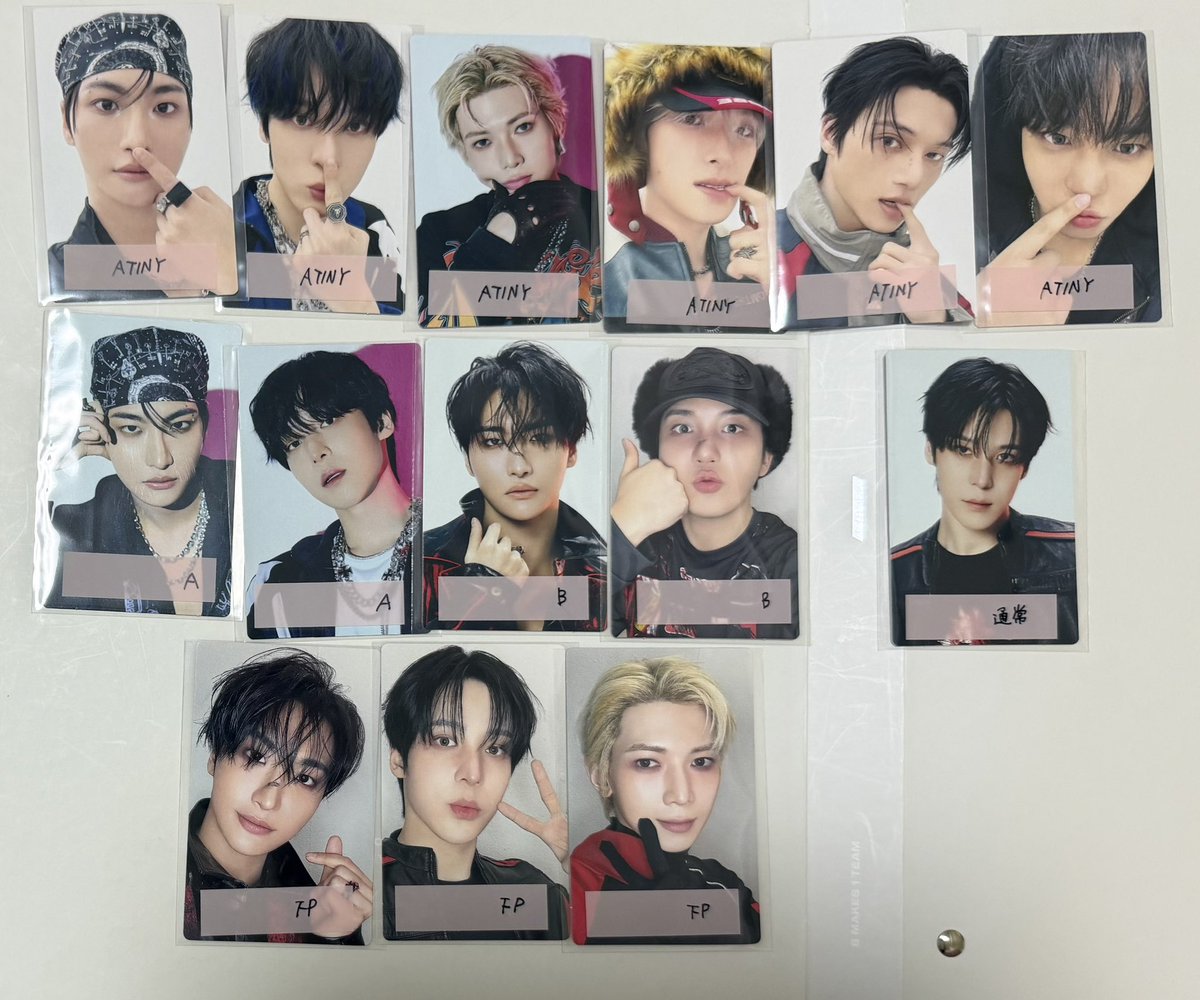 mi___tiny_'s tweet photo. ATEEZ JAPAN 5TH SINGLE BAD(JP Ver.) 封入 トレカ 交換

譲　写真１枚目

求　写真２枚目　サン

なるべく同種希望ですが、相談可
ペンミ全日手渡し優先

お心当たりの方はお声がけ下さい🙇‍♀️ https://t.co/0fl7KC4N9h