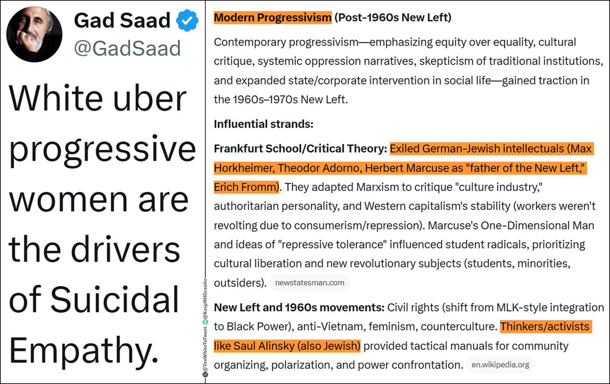TooWhiteToTweet's tweet photo. Who poisoned the well with Progressivism?

Oh. Never mind, then. https://t.co/lykShY58qV