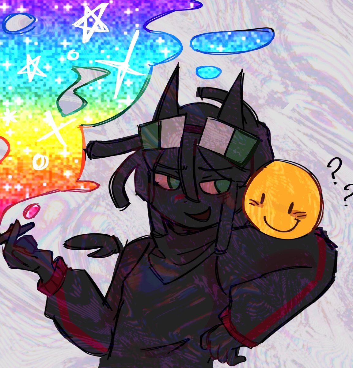 F1zzy_p0pz's tweet photo. WHAT DA HECK MOB!?!! DONT SMOKE AROUND VERITY
@XxRuben101 @Cosmocosmoem 

#Verity #thatmob #veritymob #art https://t.co/CtqJxwoLMv