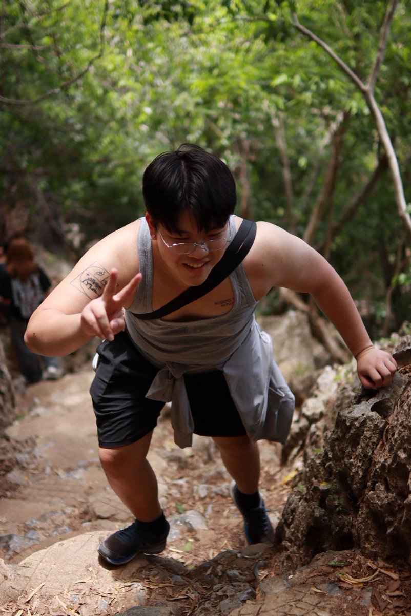 outrageousorb's tweet photo. สภาพตอนถึงก็จะ ปม นี้ 5555 https://t.co/B89Gi0jFX3
