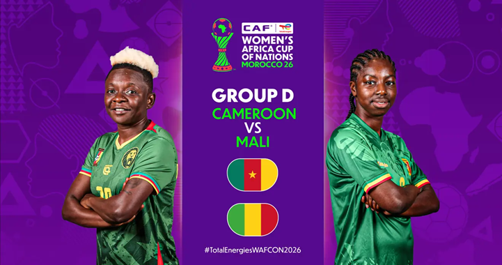 UEauMali's tweet photo. 📷📷🏆⚽ La CAN Féminine TotalEnergies CAF 2026 !

Bonne chance aux Aigles Dames du Mali qui affronteront le Cameroun ce mercredi 29 juillet 2026 à 20h00 GMT. 🦅⚽

Tous nos encouragements à notre équipe nationale féminine ! 💪🏾

#TotalEnergiesWAFCON2026 https://t.co/r60wo2K0rm