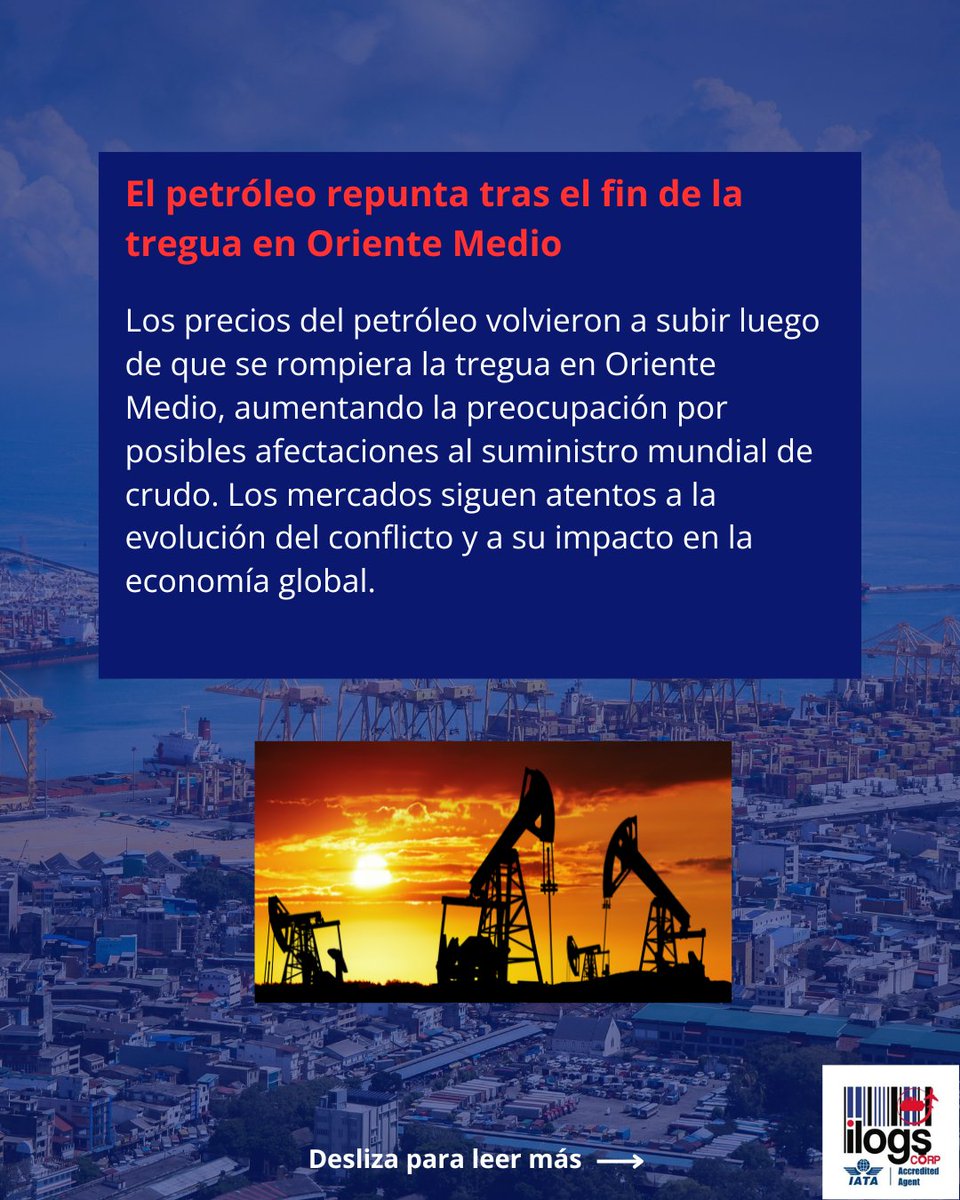 Ilogscorp's tweet photo. Estas son las noticias que están marcando el comercio exterior este 29 de julio:

Cuéntanos en los comentarios ¿Cuál de estos temas consideras que tendrá mayor impacto en el sector?

✈️⛴️💙

#ComercioExterior #Logística #Exportaciones #Importaciones https://t.co/BLMwWLKFgZ