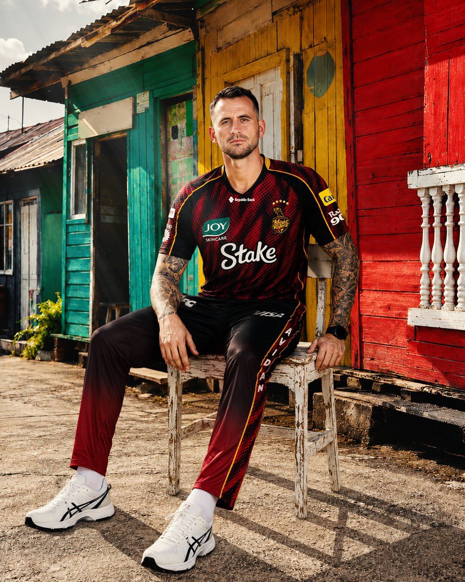 TKRiders's tweet photo. Threads of Trinbago ❤️

#WeAreTKR | #TrinbagoKnightRiders | #CPL26 https://t.co/ccePSSMoQp