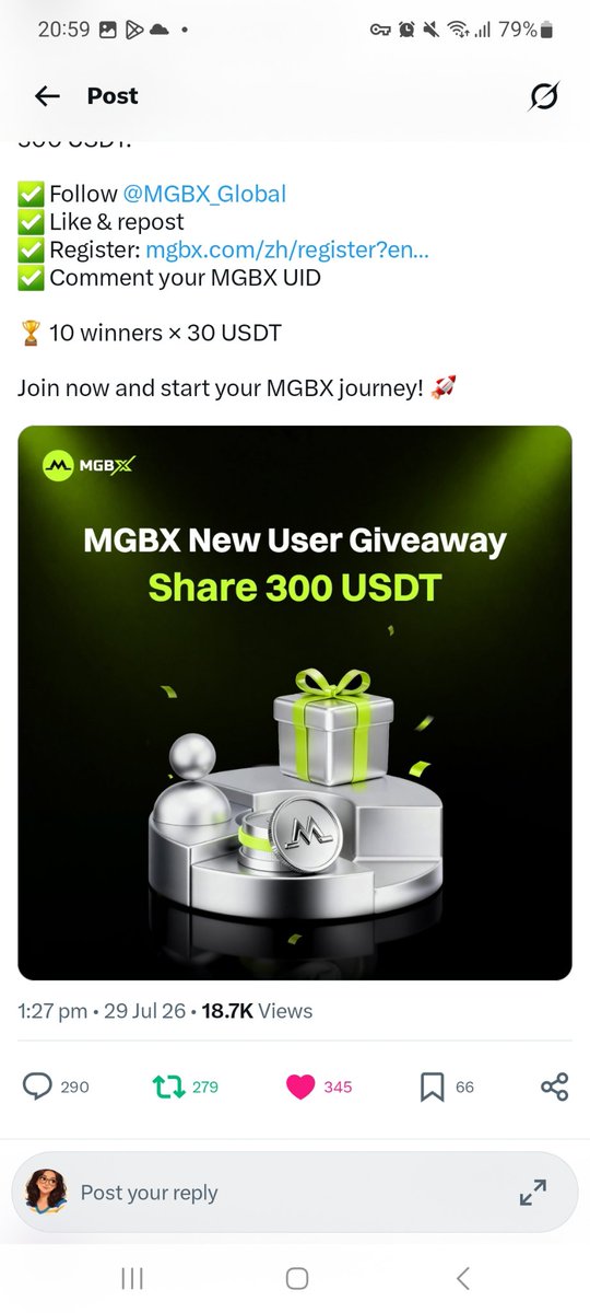 Ethcrezz's tweet photo. @MGBX_Global New user on MGBX, everything done as required

UID: 1156568

Waiting for the final selection. https://t.co/bTfLESReY0